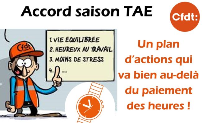 Heures supplémentaires TAE, un premier accord qui en appellera d’autres !